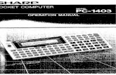 PC-1403 Operation-Manual GB - Freepocketcomputerworld.free.fr/Manuals/PC-1403.pdf · Title: PC-1403 Operation-Manual GB Author: SEA-Smolka Subject: Operation Manual, English Keywords: