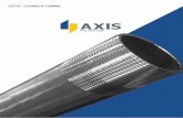 Axix brochure 0618 version imprenta - Axis Pipe & Tube OCTG - 0517.pdf · API buttress pin and coupling thread . ... Easy make-up connection control Increased torsion and compression
