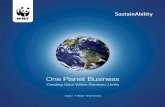 ‘One Planet Business: Creating Value within Planetary …assets.wwf.org.uk/downloads/one_planet_business_first_report.pdf · Material acquisition Supplier operations Inbound logistics