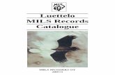Luettelo MILS Records Catalogue - netti.fimils/Katalogi 2007-3.pdf · Nr. 2, Barcarolle Op. 10 Nr. 3, ... MILS 0597 TCHAIKOVSKY – MOUSSORGSKY Jouni Somero, piano ... guitar; Astra