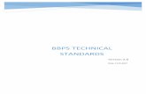 BBPS Technical Standards - NPCI | | TECHNICAL STANDARDS V2.0 2 Document History Date Version Section Number Description 05.12.2016 1.0 Technical Standards based on Technical and API