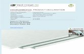 ENVIRONMENTAL PRODUCT DECLARATION - …epd.nsp01cp.nhosp.no/getfile.php/EPDer/Utenlandsk registrerte EPD... · Packaging materials (PE shrink film, reusable wooden pallets) are used