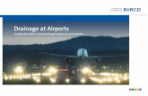 Drainage at Airports - BIRCO · Drainage at Airports ... Etihad, Emirates and Qatar Airways will have a capacity of 200 million passengers. ... Groundwater protection
