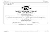 TSI Quality Management System Manual Management System Manual.pdf · The TSI Quality Management System Manual describes our organization’s unique and specific conformance to the