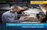 5080A Multi-Product Calibrator - Final Test Calibrador... · The Fluke 5080A Multi-Product Calibrator calibrates your analog and ... automation and asset management, choose MET/ ...