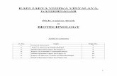 KADI SARVA VISHWA VIDYALAYA, GANDHINAGAR · KADI SARVA VISHWA VIDYALAYA, GANDHINAGAR Ph.D. Course Work ... Research Methodology Model Question Paper ... Importance of publishing research