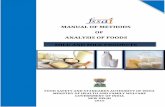 MANUAL OF METHODS OF ANALYSIS OF FOODS MILK AND MILK …old.fssai.gov.in/Portals/0/Pdf/Manual_Milk_25_05_2016.pdf · manual of methods of analysis of foods milk and milk products
