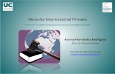 Derecho Internacional Privado - ocw.unican.es · Lección 3ª. Competencia judicial internacional: conceptos generales Derecho Internacional Privado Aurora Hernández Rodríguez