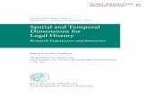 Spatial and Temporal Dimensions for Legal History · Spatial and Temporal Dimensions for Legal History ... ridden plot,3 whose most violent episodes reach the world ... Spatial and