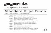 Standard Bilge Pump - productimageserver.comproductimageserver.com/literature/ownersManual/34530OM.pdf · pompe et l’environnement alentours et entraîner ... ISO 8849:2003 / Electrically