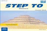 STEP TO - Anglia guides/Second... · Step To Masters Teacher’s Book (February 2015 Version) Answers, ... In the Spotlight ... DEATH MARS FIRST STAGE OF DAKAR RALLY