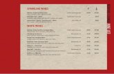 SPARKLING WINES - Redfire Lounge Menu NOV2017.pdf · SPARKLING WINES Rothbury Estate Sparkling Cuvee South Eastern Australia $6.50 $27.00 Citrus characters with a light fresh palate.