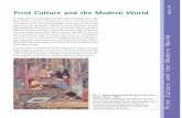Print Culture and the Modern World - studyholic.instudyholic.in/wp-content/uploads/2017/12/10-History-Ncert-Chapter... · this world of print and often forget that there was a time