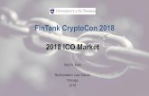 FinTankCryptoCon2018 2018 ICO Market - .FinTankCryptoCon2018 2018 ICO Market Wulf A. Kaal Northwestern