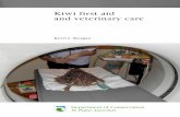 Kiwi first aid and veterinary care - doc.govt.nz · Kiwi first aid and veterinary care Kerri J. Morgan Published by ... In many circumstances, it is immediately obvious when a bird