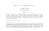 Distressed Acquisitions - London Business .Distressed Acquisitions Abstract irms that buy distressed