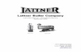 Instruction Manual – Atmospheric Burners September … instruction... · Lattner Boiler Company Instruction Manual – Atmospheric Burners September 2004 1 SECTION I: INSTALLATION
