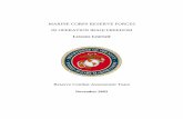 MARINE CORPS RESERVE FORCES IN OPERATION IRAQI FREEDOM · MARINE CORPS RESERVE FORCES IN OPERATION IRAQI FREEDOM ... This is an official document of the Marine Corps Combat ... LCpl