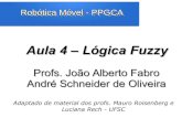 Aula 4 – Lógica Fuzzy - Departamento Acadêmico de ...fabro/IF67D/Robotica_Movel_Aula_4_Logic... · Robótica Móvel - PPGCARobótica Móvel - PPGCA Aula 4 – Lógica Fuzzy Profs.