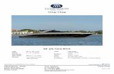Chop Chop - Tom Jenkins Yacht Sales - · PDF fileBuilder: RIVA Model: Ego Super Type: Motor Yacht Top ... "Chop Chop" boasts an understated Desert Sand colored deck and anthracite