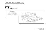 Gravely ZT (Zoom) Parts Manual - Ariensapache.ariens.com/manuals/00185100B.pdf · When ordering replacement parts or making service ... 1 05305100 1 Decal, American Flag 2 05305000