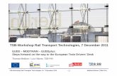 TSB-Workshop Rail Transport Technologies, 7 … · TSB-Workshop Rail Transport Technologies, ... of innovative railway technologies users ... at the training simulator