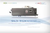 943 TGX - Welcome to Cemtrex€¦ · 943 TGXSULFUR PLANT ... real-time analysis of the desired sulfur species. THE BRIMSTONE 943 -TGX ... design of this superior product.