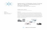 Application of Multiple Heart-Cutting 2D-LC in Method ... · Application of Multiple Heart-Cutting 2D-LC in Method Development for Impurity Analysis The Agilent 1290 Inﬁ nity 2D-LC