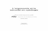 L’ergonomie et la sécurité en cytologie - cyto.qc.cacyto.qc.ca/pdf/1286572378.pdf · L’ergonomie et la sécurité en cytologie Par le comité d’assurance qualité Association