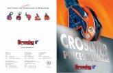 Inter Product, the market leader in lifting clamps - marlev.fr · E-mail : crosbygroup@thecrosbygroup.com CROSBY CANADA 145 Heart Lake Road Brampton, Ontario L6W 3K3 CANADA Phone