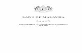 laws OF MalaYsIa - AGC · laws OF MalaYsIa act a1479 ... in the Architects Act 1967 [Act 117]; ... the Board nominated by the Council of the Institution of Engineers (Malaysia), ...