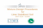 Mixture Design Procedures for Lime Stabilized Soil - … · Mixture Design Procedures for Lime Stabilized Soil ODOT GCW –5/13/09. 2 Dolomitic Lime High Calcium Lime Hydrator ...
