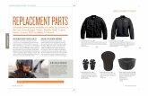 the next several pages. Visors. Shields. Body Armor ...dhionfqi8jchf.cloudfront.net/jerseyhd/WR+Sizes+Guides+Etc.pdf · all Harley-Davidson® jackets and pants with ... REPLACEMENT