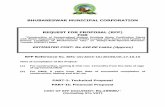 BHUBANESWAR MUNICIPAL CORPORATION REQUEST FOR PROPOSAL ... · BHUBANESWAR MUNICIPAL CORPORATION REQUEST FOR PROPOSAL (RFP) FOR “ Construction of Decentralised Modern Drinking Water