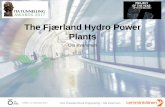The Fjærland Hydro Power Plants - ITA-AITES · PARIS–15 November 2017 The Fjærland Hydro Power Plants Ola Kvammen Vice President Rock Engineering –Ola Kvammen