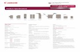 Product Specifications - Canon Globaldownloads.canon.com/nw/pdfs/copiers/iRADV_C9200Srs_Printer_SpSh… · Product Specifications Printer Model Main Unit ... 3,500-sheet POD Deck