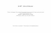 HP Archive · HP Archive This vintage Hewlett Packard document was preserved ... Replaceable Parts 6-2 LIST OF ILLUSTRATIONS Number Page 1 …