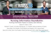 Nursing Informatics Roundtable - 365.himss. Nursing Informatics Roundtable: Nursing Informatics