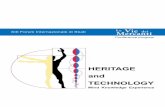 HERITAGE and TECHNOLOGY - Università Vanvitelli · Giuseppe Klain Web master ... itage: the paradox of archeological site of Pompei ... HERITAGE and TECHNOLOGY Mind Knowledge Experience.