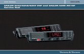 SAILOR 6222/6248/6249 VHF and SAILOR 6300 MF/HF Service … · SAILOR 6222/6248/6249 VHF and SAILOR 6300 MF/HF Service Tool. ... radio, the radio’s current IP address will be visible