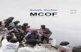 South Sudan MCOF - International Organization for ... · Response and modalities of intervention ... is engaged in building ownership and the ... migration-related policy and border
