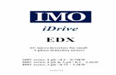 iDrive User Manual User Manual Low Res.pdf · iDrive EDX AC micro-inverters for small 3-phase induction motors 100V series, 1-ph / 0.2 – 0.75kW 200V series, 1-ph & 3-ph / 0.2 –