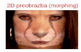 2D preobrazba (morphing) - studentski.netstudentski.net/get/ulj_fri_ri1_rgt_sno_2d_preobrazba_01... · 2D preobrazba (morphing) ... 3D model based or Image based ... (over columns)