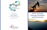 Kern County Energy Portfolio - Kern Economic …kedc.com/wp-content/uploads/2014/11/Kevin-Hopkins.pdf · A Presentation by Kevin Hopkins Director of Research The Communications Institute