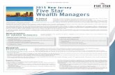 2015 New Jersey Five Star Wealth Managers · were named 2015 Five Star Wealth Managers. DISCLOSURES Research OF AWARD WINNERS Determination Regulatory Review As defined by Five Star
