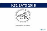 KS2 SATS 2018 - goosewell.plymouth.sch.uk SATs KS2 Information for... · • Individual target setting and conferencing for writing. • Home learning (Mathletics, Achieve 100 SPaG