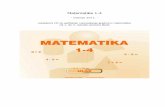 Matematika 1-4 - artrea.com.hr · Općenito o CD-u Matematika 1-4 Edukativni CD Matematika 1-4 namijenjen je učenicima od 1. do 4. razreda osnovne škole.