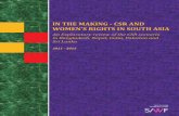 IN THE MAKING - CSR AND WOMEN’S RIGHTS IN …€¦ · IN THE MAKING - CSR AND WOMEN’S RIGHTS IN SOUTH ASIA An Exploratory review of the CSR scenario in Bangladesh, Nepal, India,