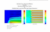 Deleterious Thermal Effects due to Randomized … · Deleterious Thermal Effects due to Randomized Flow Paths In ... nuclear thermal rocket engine concept typically employs a uranium