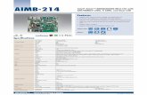 Specifications - Advantechdownloadt.advantech.com/ProductFile/PIS/aimb-214/Product... · Online Download Block Diagram AIMB-214 Ordering Information Part Number CPU SC/DC GbE COM